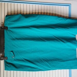 Dressbarn Teal Pencil Skirt